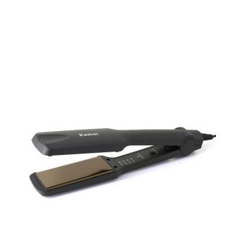 Kemei Km-329 - Professional Hair Straightener - Black